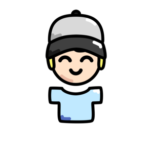 Ein Icon von einer User:in mit hellblauem T-Shirt und blonden Haaren, die unter einer grauen Mütze hervorschauen.