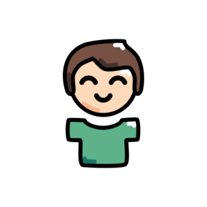 Ein Icon von einer User:in mit grünem T-Shirt und braunen Haaren.